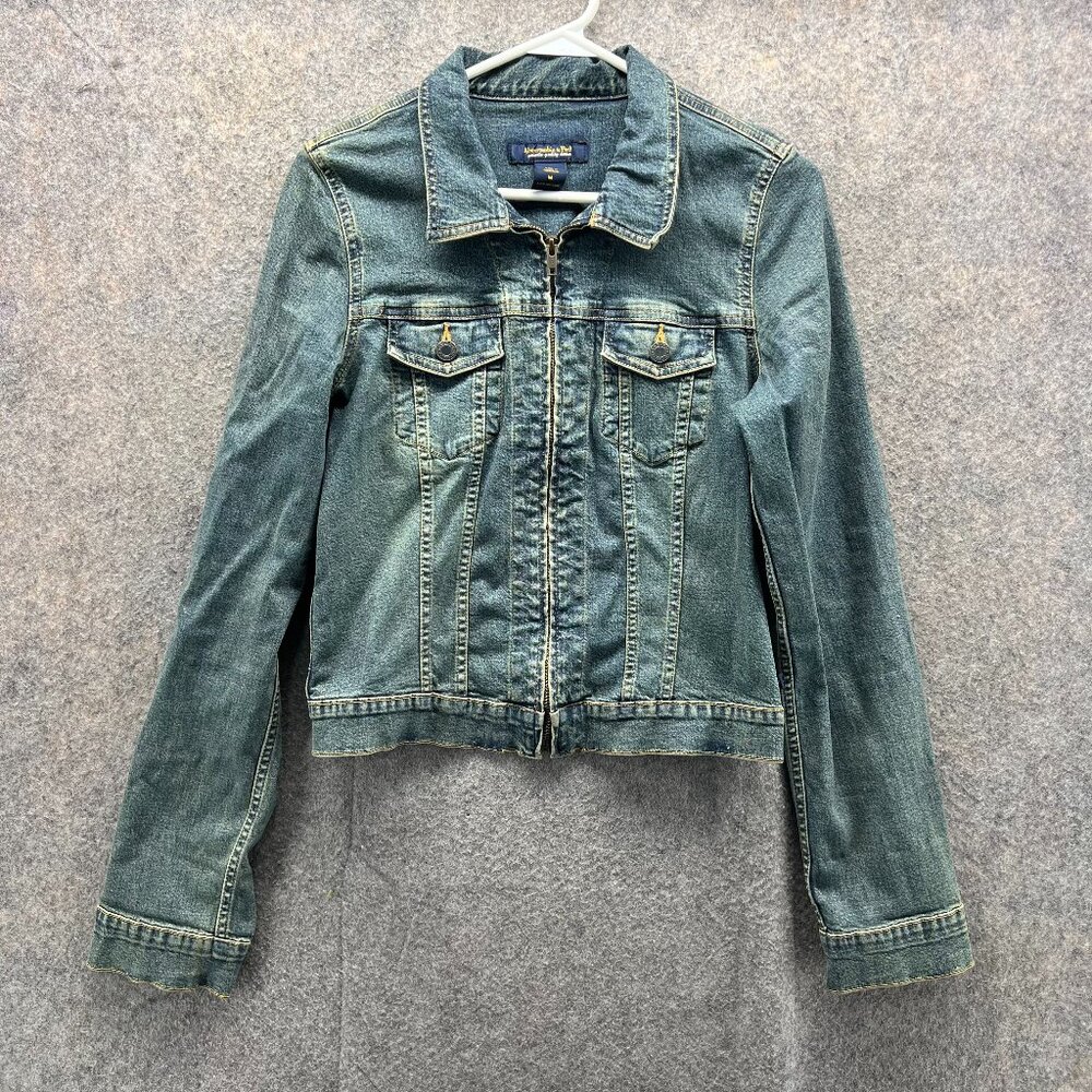 Abercrombie & Fitch Blue Jean Jacket